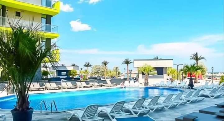 Alezzi Resort Luxury Apartament Prima Linie La Mare Navodari Luaran gambar